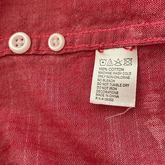 NWOT JackThreads 100% cotton button-down shirt, size Large - Picture 12 of 13